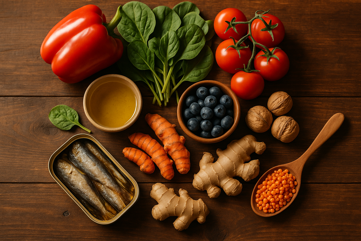 Alimentación Antiinflamatoria: Guía Práctica para Chile