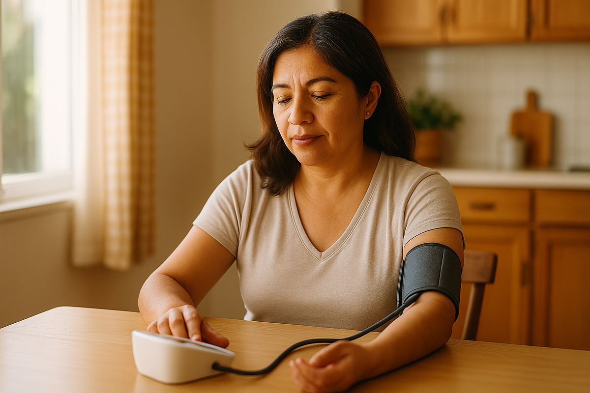 Cómo tomar la presión arterial en casa: guía paso a paso