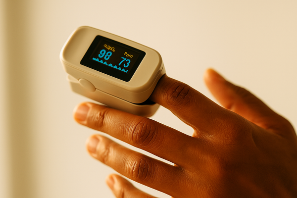 Oxímetro de pulso: cómo usarlo correctamente en casa